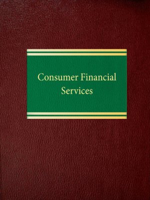 cover image of Consumer Financial Services